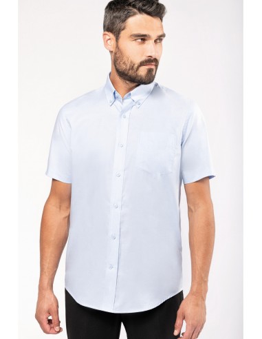 Chemise oxford manches courtes - K535-Accueil-Alchimistes