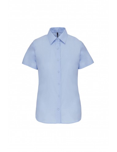 Chemise oxford manches courtes femme - K536-Accueil-Alchimistes