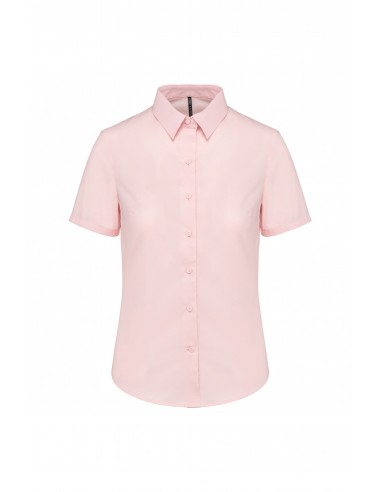 Chemise oxford manches courtes femme - K536-Accueil-Alchimistes