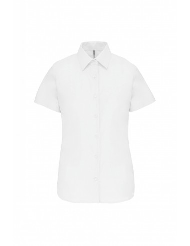 Chemise oxford manches courtes femme - K536-Accueil-Alchimistes