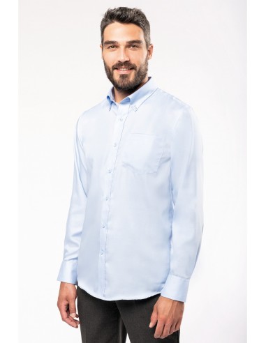 Chemise manches longues sans repassage - K537-Accueil-Alchimistes