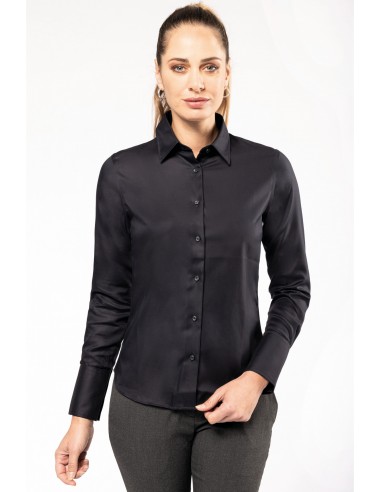 Chemise manches longues sans repassage femme - K538-Accueil-Alchimistes