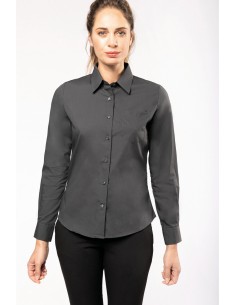 Chemise popeline manches...