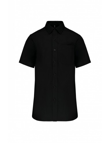 Chemise popeline manches courtes - K543-Accueil-Alchimistes