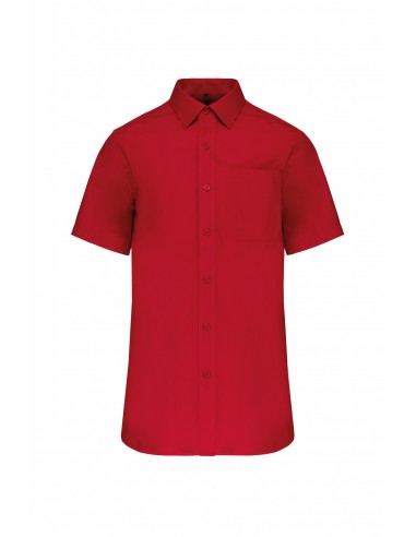 Chemise popeline manches courtes - K543-Accueil-Alchimistes