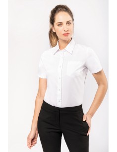 Chemise popeline manches...