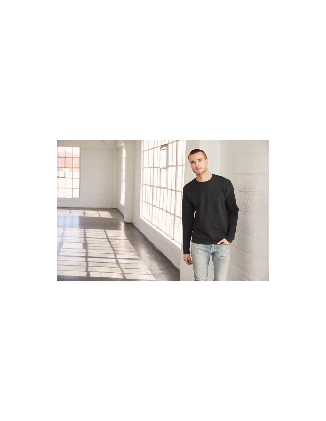 Sweat-shirt col rond - BE3945
