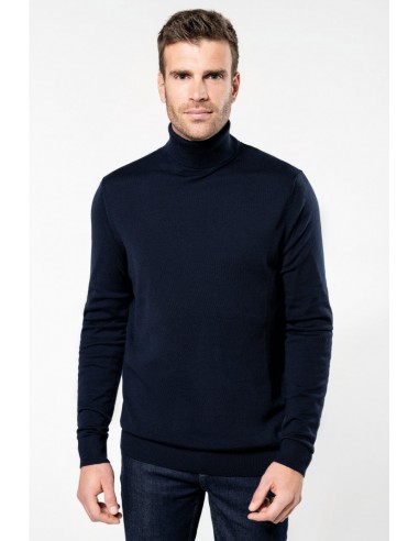 Pull Mérinos col roulé homme - PK912-Accueil-Alchimistes