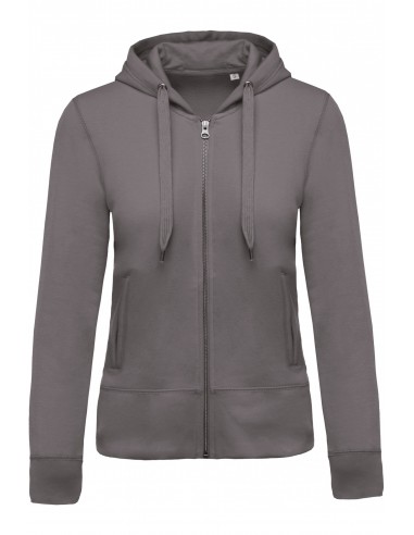 Sweat-shirt Bio zippé capuche femme - K485-Accueil-Alchimistes