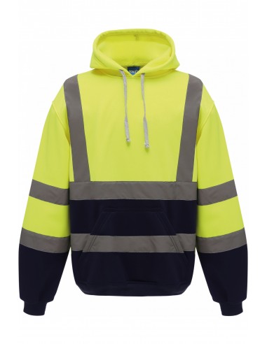 Sweatshirt capuche haute visibilité - YHVK05-Accueil-Alchimistes