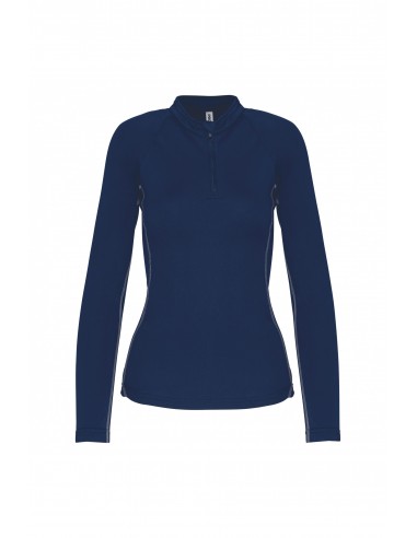 Haut de sport manches longues ¼ zip femme - PA336-Accueil-Alchimistes