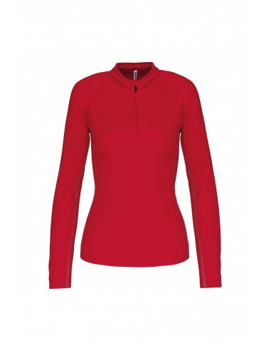 Haut de sport manches longues ¼ zip femme - PA336-Accueil-Alchimistes