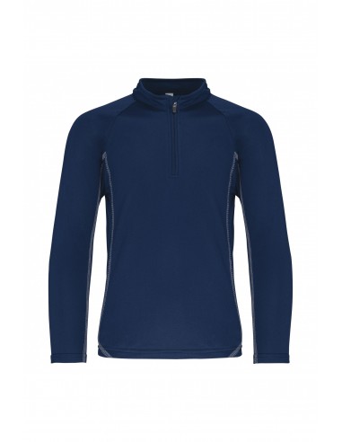 Haut de sport manches longues ¼ zip enfant - PA346-Accueil-Alchimistes