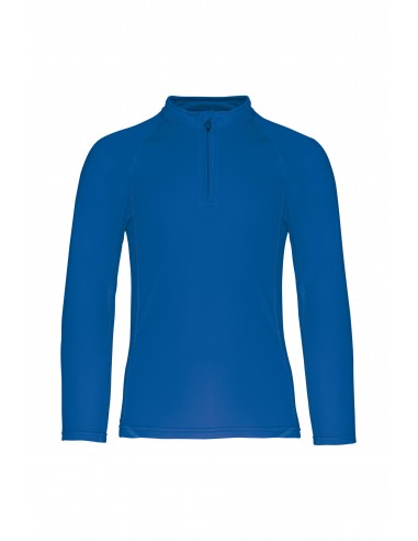 Haut de sport manches longues ¼ zip enfant - PA346-Accueil-Alchimistes