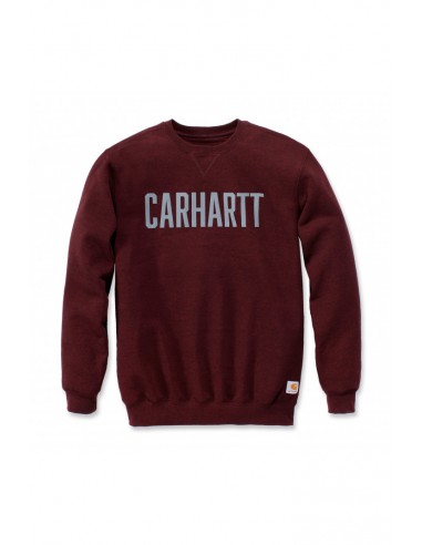 Sweat col rond logo Carhartt - CAR103853-Accueil-Alchimistes