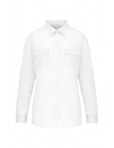 Chemise safari manches longues femme - K591-Accueil-Alchimistes