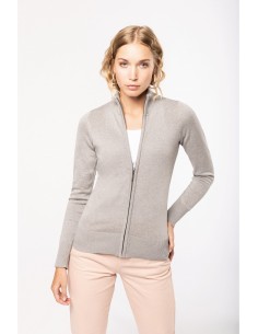 Cardigan zippé femme - K962