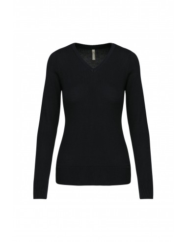 Pull col V femme - K966-Accueil-Alchimistes