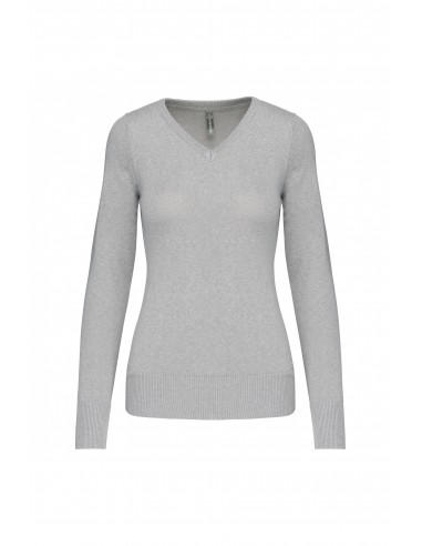 Pull col V femme - K966-Accueil-Alchimistes