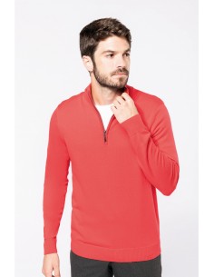 Pull 1/4 zip homme - K970