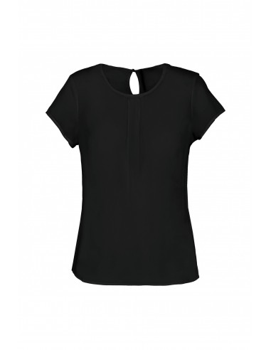 Blouse crêpe manches courtes femme - K5002-Accueil-Alchimistes