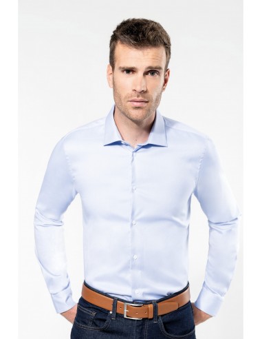 Chemise Oxford pinpoint manches longues homme - PK502-Accueil-Alchimistes