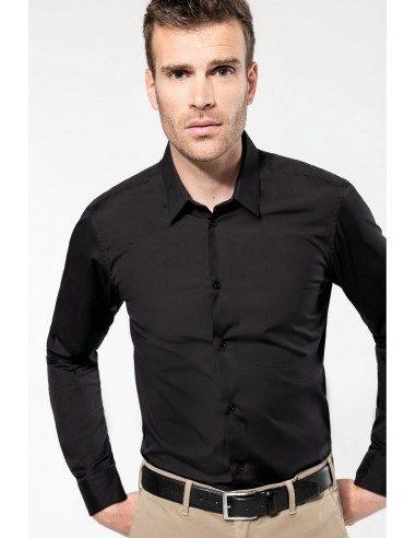 Chemise popeline manches longues homme - PK504-Accueil-Alchimistes