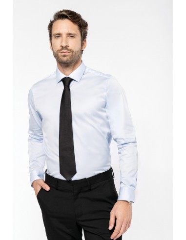 Chemise twill manches longues homme - PK506-Accueil-Alchimistes