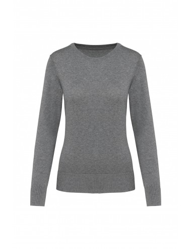 Pull Supima® col rond femme - PK901-Accueil-Alchimistes