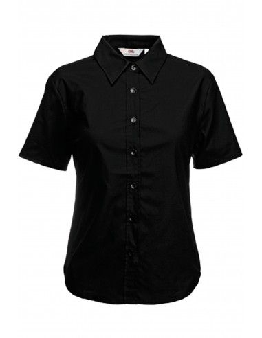 CHEMISE FEMME MANCHES COURTES OXFORD (65-000-0) - SC65000-Accueil-Alchimistes