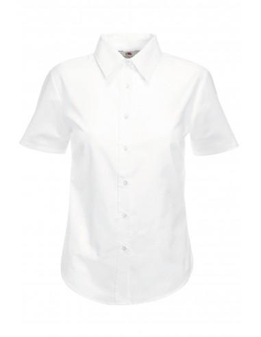 CHEMISE FEMME MANCHES COURTES OXFORD (65-000-0) - SC65000-Accueil-Alchimistes