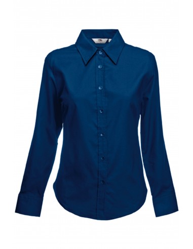 CHEMISE FEMME MANCHES LONGUES OXFORD (65-002-0) - SC65002-Accueil-Alchimistes