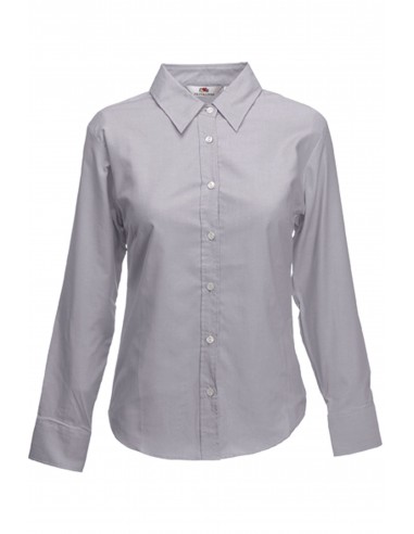 CHEMISE FEMME MANCHES LONGUES OXFORD (65-002-0) - SC65002-Accueil-Alchimistes