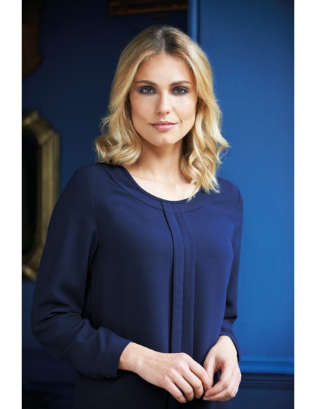 Blouse Crêpe de Chine Roma - BT2279-Accueil-Alchimistes