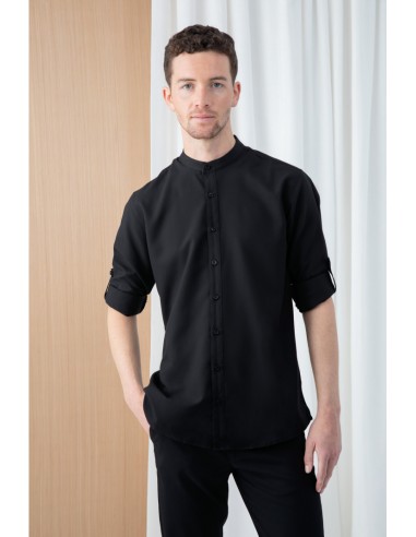 Chemise Homme col Mao - H592-Accueil-Alchimistes