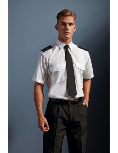 Chemise Homme manches courtes Pilote - PR212-Accueil-Alchimistes