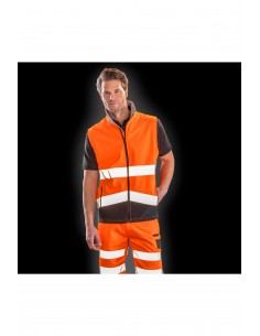 GILET SOFTSHELL HIGH VIZ -...