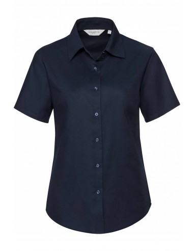 CHEMISE FEMME MANCHES COURTES OXFORD - RU933F-Accueil-Alchimistes