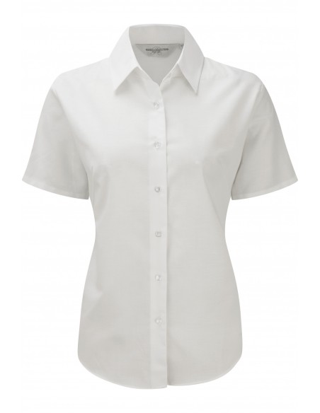 CHEMISE FEMME MANCHES COURTES OXFORD - RU933F-Accueil-Alchimistes