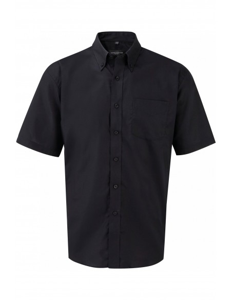 CHEMISE HOMME MANCHES COURTES OXFORD - RU933M-Accueil-Alchimistes