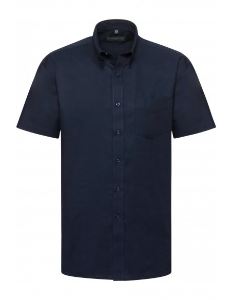 CHEMISE HOMME MANCHES COURTES OXFORD - RU933M-Accueil-Alchimistes