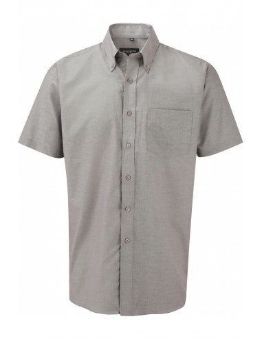 CHEMISE HOMME MANCHES COURTES OXFORD - RU933M-Accueil-Alchimistes