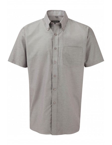 CHEMISE HOMME MANCHES COURTES OXFORD - RU933M-Accueil-Alchimistes