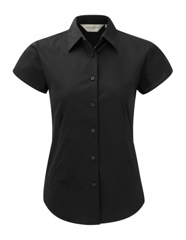 CHEMISE FITTÉE FEMME MANCHES COURTES - RU947F-Accueil-Alchimistes