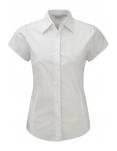 CHEMISE FITTÉE FEMME MANCHES COURTES - RU947F-Accueil-Alchimistes