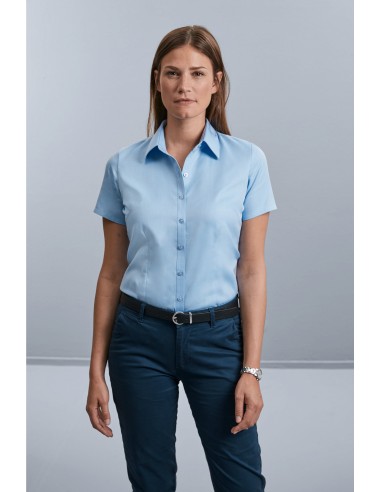 CHEMISE FEMME MANCHE COURTES À CHEVRONS - RU963F-Accueil-Alchimistes