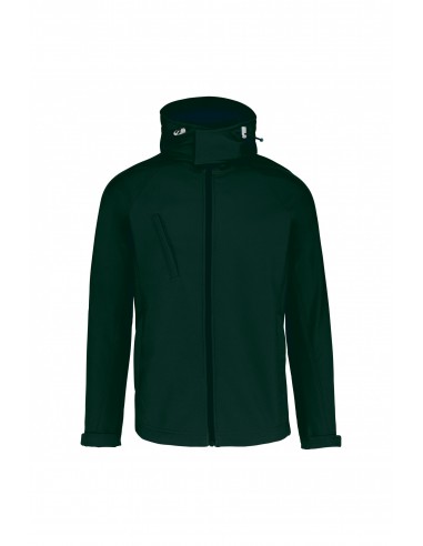 Veste softshell à capuche amovible homme - K413-Accueil-Alchimistes