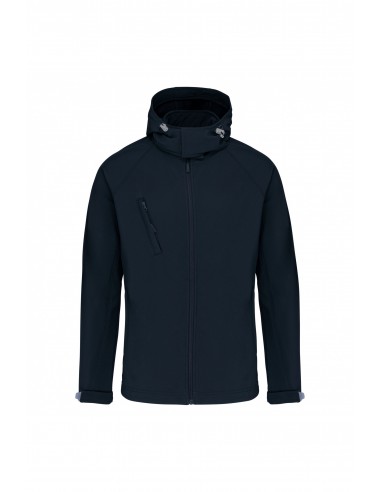 Veste softshell à capuche amovible homme - K413-Accueil-Alchimistes