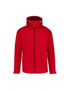 Veste softshell à capuche...