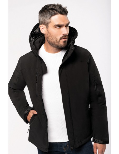 Parka softshell doublée capuche homme - K650-Accueil-Alchimistes